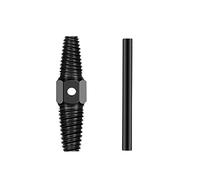 OMIGA Estrattore Viti Danneggiate 1/2" e 3/4" Tubo Doppia Testa Tubo Vite Rotto Estrattore Bullone per Tubatura Barche Meccanici Appaltatori Facile Da Estrarre E Rimuovere (Nero)