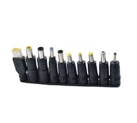 omiinitio 10 in 1 Power Adapter Consigli DC5521 5.5x2 1 MM Connettore Femmina Per Laptop DC5.5x2.1mm Femmina A Maschio Adattatore