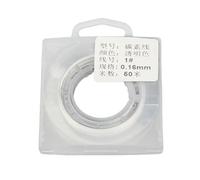 omiinitio 50 metri di lenza monofilamento in nylon trasparente forte filo di tensione per appendere fai da te in fibra di carbonio lenza da pesca