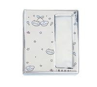 omiinitio Album fotografico argento per studenti e appassionati di idolo, pratico stoccaggio di strisce fotografiche per momenti preziosi, diversi porta carte fotografiche con tasche