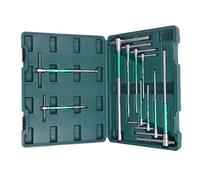 omiinitio Chiave esagonale di precisione Set di attrezzi 2 10 mm Aree Scorrevole T Strumento Meccanico Per spazi ristretti E Compiti Con Coppia T Chiave esagonale Con