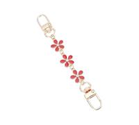 omiinitio Estensione della catena regolabile versatile con ciondolo a forma di fiore. Lega sofisticata per pelli sensibili quando si indossano quotidianamente, Taglia unica, come descritto