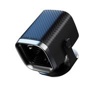 omiinitio Fornello per auto da 12 V, aumento rapido della temperatura, molteplici funzioni di fusione e disappannamento, piano portatile, silenzioso, ventilatore di risposta con ABS