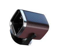 omiinitio Fornello per auto da 12 V, aumento rapido della temperatura, molteplici funzioni di fusione e disappannamento, piano portatile, silenzioso, ventilatore di risposta con ABS