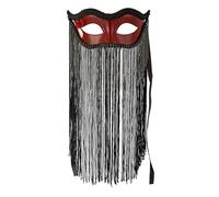 omiinitio Maschera Mascherata Con Nappe Di Fiore Velo Cosplay Maschera Del Calo Del Merletto Volpi Viso Di Gatto Per Le Donne Mezza Viso Maschera Occhio