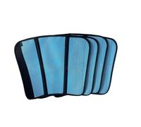 omiinitio Protezione per gambe di cavallo rinforzata in pelle migliorata, fasce regolabili per cavalieri all'aperto. Utilizzare custodie protettive per zoccoli a doppia faccia