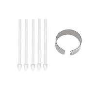 omiinitio Stile tocco Consigli Nibs Con Clip in Metallo Per Tab S7+ S23 Note10 20 Pennarelli Punte Wring
