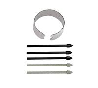 omiinitio Stile tocco Consigli Nibs Con Clip in Metallo Per Tab S7+ S23 Note10 20 Pennarelli Punte Wring