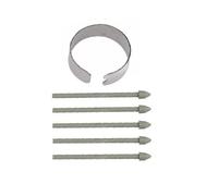 omiinitio Stile tocco Consigli Nibs Con Clip in Metallo Per Tab S7+ S23 Note10 20 Pennarelli Punte Wring