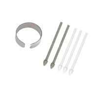omiinitio Stile tocco Consigli Nibs Con Clip in Metallo Per Tab S7+ S23 Note10 20 Pennarelli Punte Wring