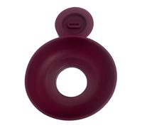 omiinitio Supporto in silicone con manico Protezione efficace contro il trabocco con antiscivolo e doppia dimensione a fessura per gelato, protezione antigoccia, accessorio per bastone per gelato