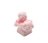 omiinitio Unico Piggy Pattern Chiavistello Per Interruttore Meccanico Tastiera Chiave In Resina Migliora L'Estetica E La Durabilità Tasti Meccanici Con Elementi Di Maiale