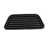 omiinitio Vassoio antigoccia per frigorifero, imbottitura in silicone antiscivolo per drenaggio e pulizia efficace