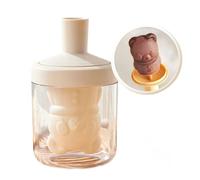 omiinitio Vassoio per cubetti di ghiaccio in diverse forme con design morbido e rimovibile, perfetto per snack per bambini, dessert estivi e creatività in cucina