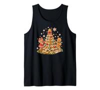 Omini di Zenzero Che decorano L'Albero Natale Canotta