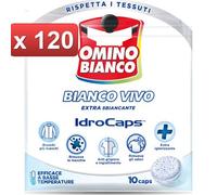 OMINO BIANCO 120 PEZZI - BIANCO VIVO IDROCAPS PZ10 IN 12 CONFEZIONI 000000043