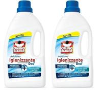 Omino Bianco - Additivo Igienizzante Liquido per Bucato, Contro Batteri e Cattivi Odori, con Tecnologia Deo+, 900 ml (Confezione da 2)