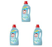 Omino Bianco - Detersivo Lavatrice Liquido, 35 Lavaggi, Rispetta Colori e Tessuti, Fresco Profumo con Essenza di Muschio Bianco, 1400 ml (Confezione da 3)