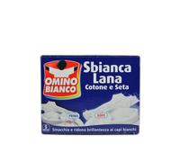 Omino Bianco Sbianca Lana in Polvere Formula Smacchia Capi Bianchi 20 Lavaggi