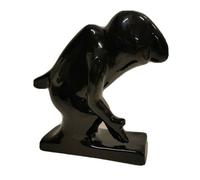 Omino ceramica Pubblicità Lagostina Nero 30cm, Carosello anni 70