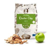 Omi's BESTE© Legno per affumicatura Naturale, Trucioli per Barbecue, Chips per affumicare | ca. 800-850 gr | melo