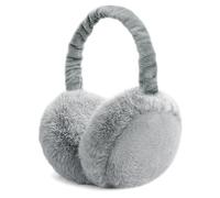 omitium paraorecchie donna regolabile, Plush Earmuffs Paraorecchie Scaldini per Orecchie da Donna Inverno Vento/Freddo Paraorecchie per Moto Bike sci viaggio in esecuzione regalo di natale-Grigio