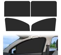 OMJMYY 4 X parasole per auto per bambini, protezione solare per auto, protezione dai raggi UV e dal calore, oscuramento universale per il 99% auto e SUV nero