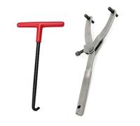 OMKLPOL pignone per Bicicletta Chiave blocca volano Moto Corona dentata | Supporto per cestello mozzo frizione Universale Chiave blocca volano moto