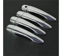 OMNHGD Accessori Copertura Della Maniglia Esterna Portiera Dell'auto Per N&issan Per Qashqai J11 2014-2021(Silver no button)