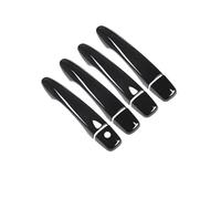 OMNHGD Adesivi Decorativi Modanature Maniglie Portiere Esterne Dell'auto Accessori Per N&issan Per Altima 2013-2018(Nero)