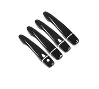 OMNHGD Adesivo Rivestimento Maniglia Portiera Auto Modanatura Protettiva Esterna Per N&issan Per Altima 2013-2018(Nero)