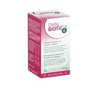 OMNi BiOTiC 6 | Polvere | Integratore alimentare con probiotici e prebiotici | Con 6 Ceppi Probiotici Altamente Attivi | Favorisce l’equilibrio della flora intestinale | VEGANO | Senza OGM | 60 g