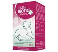 OMNi BiOTiC Cat & Dog | Polvere | Senza OGM | Senza glutine | 60g