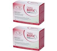 Omni Biotic Flora Plus+ 28 Bustine Da 2 G Set da 2 2x56 g
