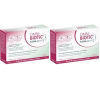 OMNi BiOTiC FLORA plus+ | Flora vaginale in equilibrio | Polvere (Confezione da 2)