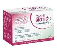 Omni Biotic Omni Biotic Flora Plus+ 28 Bustine - Integratore Per L'Equilibrio Della Flora Intestinale