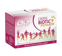 OMNi BiOTiC POWER | Polvere | Prebiotici, Probiotici e Magnesio | Integratore Alimentare con Prebiotici, Probiotici e Magnesio | VEGANO| 28 bustine da 4g
