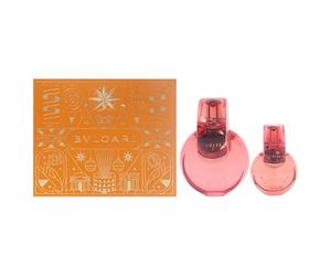 Omnia Coral by Bvlgari for Women - 2 pz Gift Set 3,4oz EDT Spray, 0,5oz EDT Spray