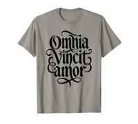 Omnia Vincit Amor Latin Love conquista Tutti Maglietta
