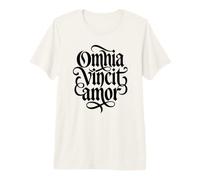 Omnia Vincit Amor Latin Love conquista Tutti Maglietta Premium