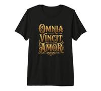 Omnia Vincit Amor Tutto è conquistato dall'amore Maglietta Premium