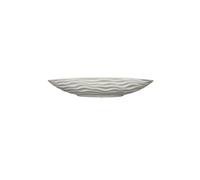 Omniacasa Centrotavola Centro Ceramica 40L Bianco Lucido Ovale Design Moderno