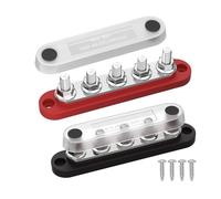 Omnibus Bar - Distribuzione Di Energia Di Giunzione, Accessorio Del Della Batteria, Gadget Del Componente Rosso Nero, Supporto Di Cablaggio Elettrico | Fissaggio Sicuro per L'accensione