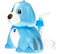 Omnibus BR-CN171 Inalatore Elettrico Puppy per Bambini e Adulti 2 Maschere Efficienza Design Divertente (Blu)
