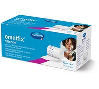 Omnifix Silicone: cerotto con strato di contatto in silicone; rimozione indolore; 10cmx2m; 1 pezzo
