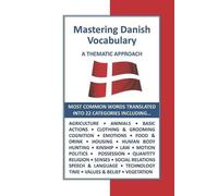 Omniglot Media Mastering Danish Vocabulary (Tascabile) Language Mastery