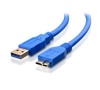 OMNIHIL Cavo da USB-A a Micro-B ad alta velocità da 1,5 m, compatibile con hard disk esterno portatile Toshiba Canvio Advance da 2 TB