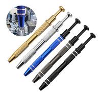 Omninmo 5 pezzi in acciaio inox 4 artigli pick up, 4 punte grabber IC chip metallo Catcher Grabber per piccoli pezzi pickup, artiglio pick-up titolare componenti elettronici gioielli gemme diamante