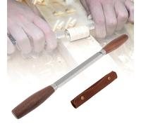 Omninmo Coltello da disegno Strumento per speleologia in legno, coltello a forma di Strainght per la lavorazione del legno Strumento di scortecciatura Coltello da taglio Scalpelli in legno Coltello da