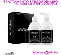 OMNIPLEX TRATTAMENTO STRAORDINARIO PER CAPELLI FARMAVITA N°1 + N° 2 500 ml